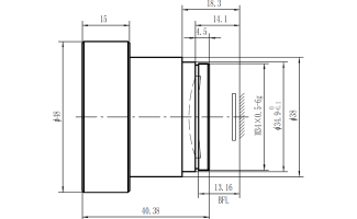 Атермальные линзы 38 мм f/1,0 для LWIR